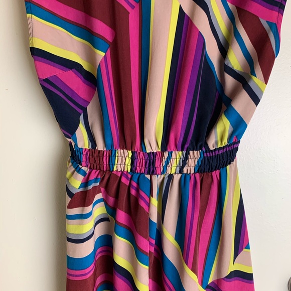 FIRE AND ICE AND NOTHING NICE! STRIPED FIRE DRESS - Picture 8 of 9